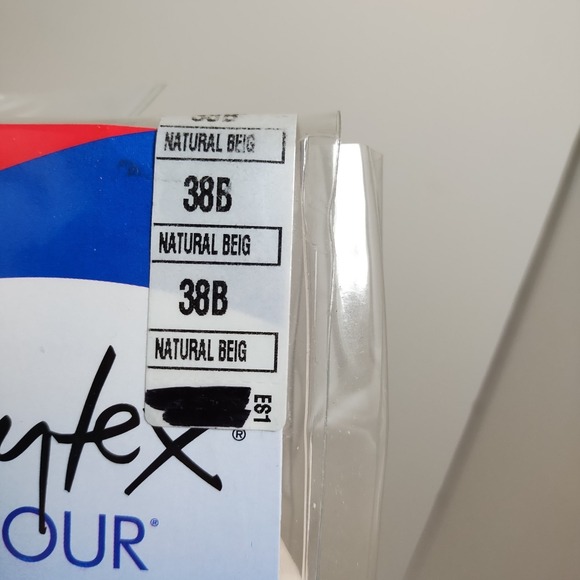 Playtex 18 Hour Bra 4693 Ultimate Shoulder Comfort Wirefree Size 38B Beige New - Picture 3 of 11